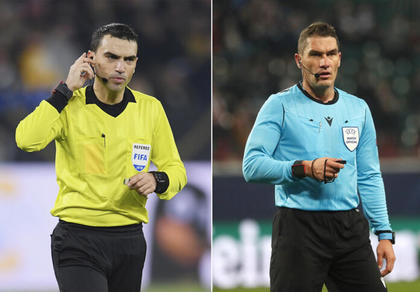 Arbitrii partidelor de la turneul final. România e reprezentată de Ovidiu Haţegan şi Istvan Kovacs 