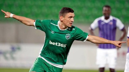 Încă un gol pentru Claudiu Keşeru, la Ludogoreţ Razgrad! Românul a înscris la trei minute după ce a fost introdus pe teren