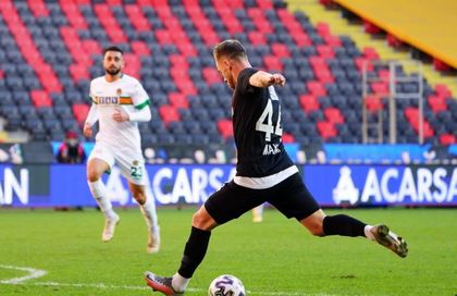 Perfect şi în 2021. VIDEO: Alexandru Maxim, încă un super gol pentru Gaziantepspor