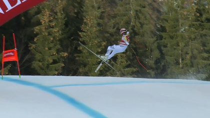 VIDEO | Căzătură groaznică în Cupa Mondială de Schi Alpin. Jozef Ferstl a scăpat miraculos