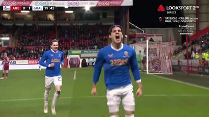 VIDEO | Ianis Hagi a marcat pentru Rangers în meciul cu Aberdeen, scor 1-1, din campionatul Scoţiei