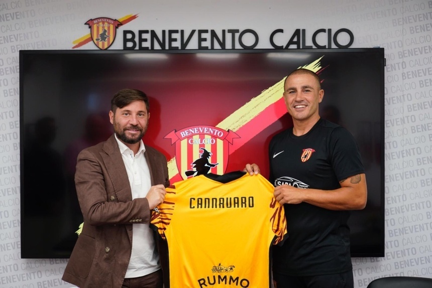 Fabio Cannavaro este noul antrenor al echipei Benevento
