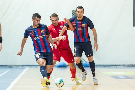 Campioana României la futsal, prestaţie notabilă contra celor de la FC Barcelona, în Liga Campionilor