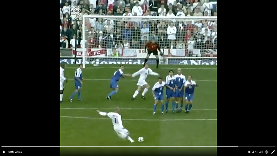 VIDEO | 20 de ani de când David Beckham a marcat un gol magistral în ultimul minut, pentru calificarea la Cupa Mondială!