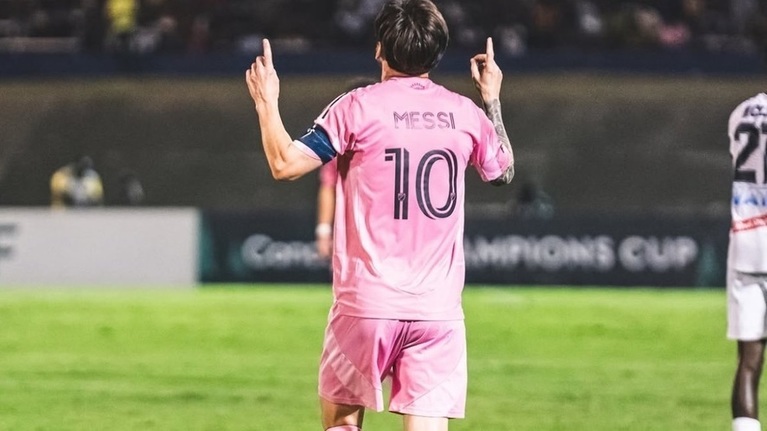 Messi a marcat pentru Inter Miami şi a dedicat golul tatălui său decedat - VIDEO

