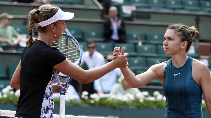 Simona Halep, campioană la Praga! Cea mai bună sportivă a României pleacă din Cehia cu al 21-lea titlu WTA al carierei după  6-2, 7-5 cu Elise Mertens