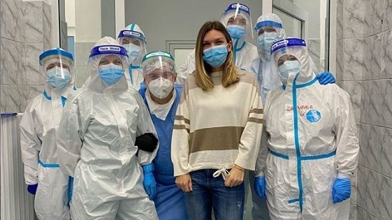Simona Halep, mesaj pentru medicii care luptă împotriva pandemiei de coronavirus
