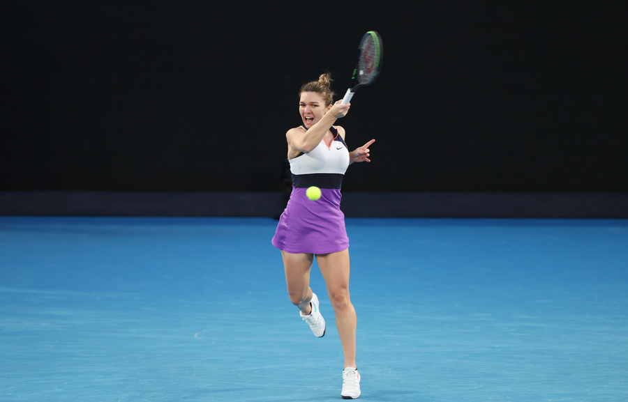 Simona Halep a fost eliminată de Jelena Ostapenko de la WTA Dubai! Românca s-a oprit în penultimul act 
