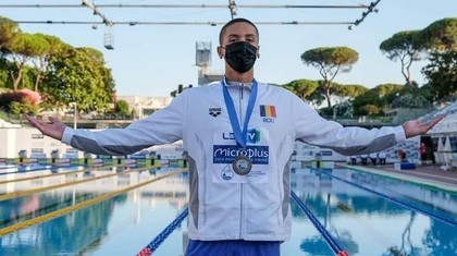 David Popovici, după recordul mondial la 100 m liber juniori: ”Abia aştept să văd ce pot realiza la Tokyo!”