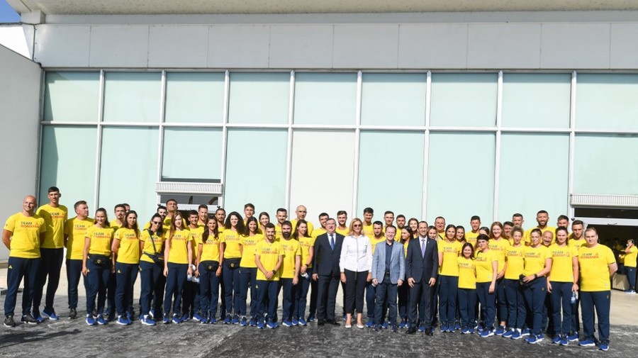 Cea mai mare parte a delegaţiei României care va participa la JO de la Tokyo a plecat spre capitala Japoniei