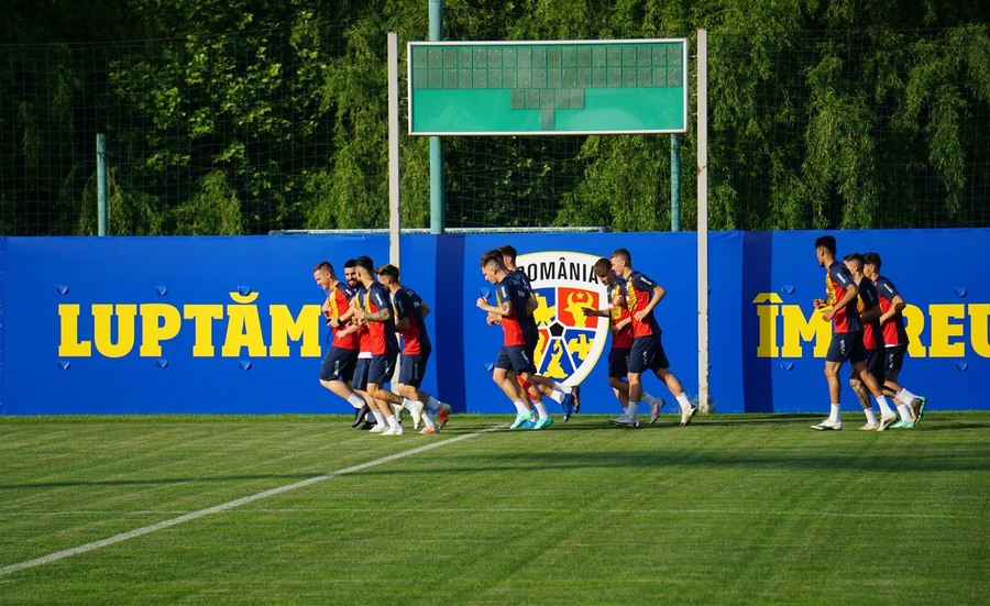 Naţionala olimpică de fotbal s-a antrenat la Shinhama Green Park

