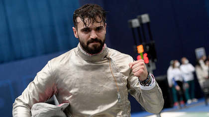 Rezultat mare pentru delegaţia României! Iulian Teodosiu, în ”optimi” la sabie, după ce a trecut de favoritul numărul 3