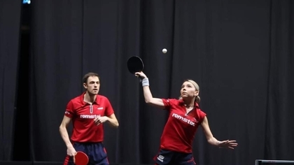 JO 2020, Tenis de Masă | Echipa Ionescu/Szocs a fost învinsă în sferturi la dublu mixt
