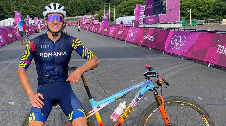 Vlad Dascălu a ocupat locul 7 în proba de mountain bike din cadrul JO de la Tokyo
