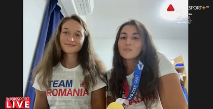  VIDEO EXCLUSIV | Simona Radiş şi Ancuţa Bondar, interviu emoţionant după cucerirea aurului olimpic: "Ne-am încununat munca în şase minute şi 40 de secunde!"