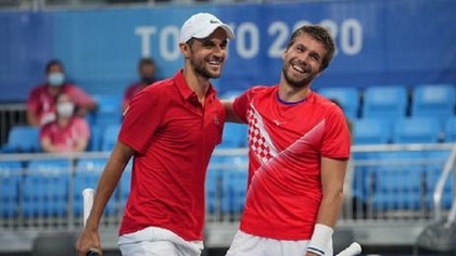 JO, tenis | Nikola Mektic şi Mate Pavic au câştigat medalia de aur la dublu masculin