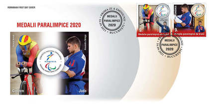Romfilatelia introduce în circulaţie emisiunea de mărci poştale cu medaliaţii de la Jocurile Paralimpice