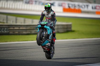 Franco Morbidelli, pole în GP-ul de la Valencia. Cursa este în direct duminică, de la ora 12:00, pe Look Sport. Joan Mir poate deveni în premieră campion mondial