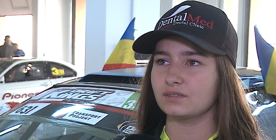 VIDEO ǀ Alice Ene, marea speranţă a sportului cu motor din România. La doar 14 ani a devenit campioană europeană şi a aplicat pentru Cartea Recordurilor