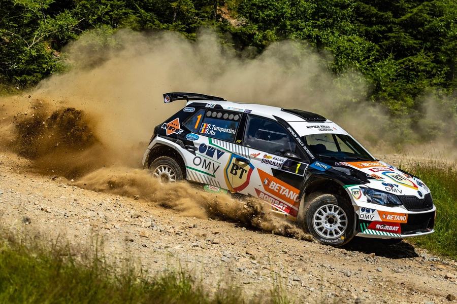 Simone Tempestini, victorie categorică în Raliul Sibiului