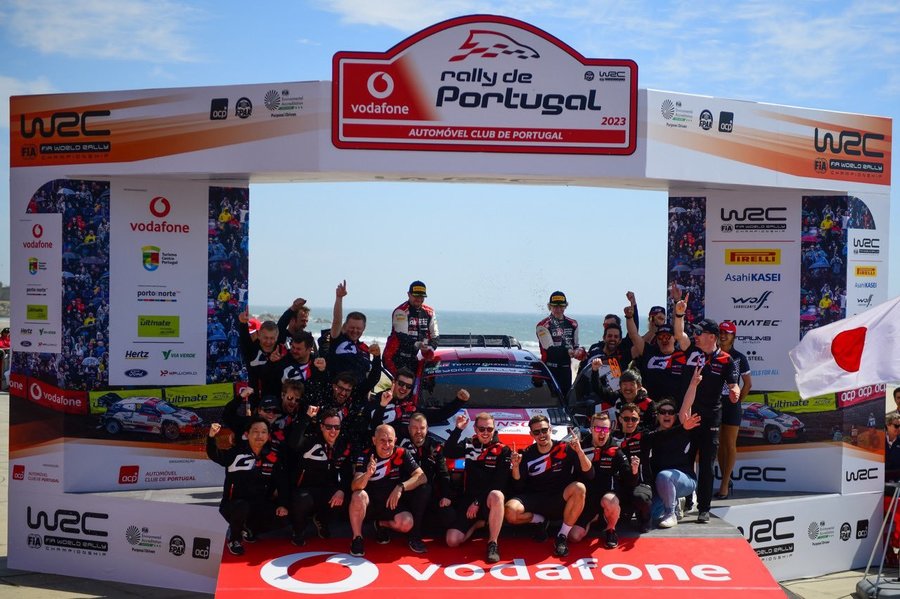 Kalle Rovanpera a triumfat în Portugalia şi este lider în WRC