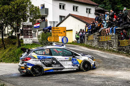 Fraţii Maior pe podium la etapa din Croaţia a Junior WRC