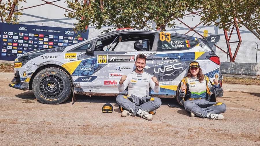 Fraţii Maior au câştigat Acropole Rally şi sunt vicecampioni mondiali de juniori la raliuri