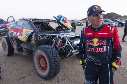 Câştigător în Dakar 2024, Carlos Sainz a fost nevoit să abandoneze după etapa a doua