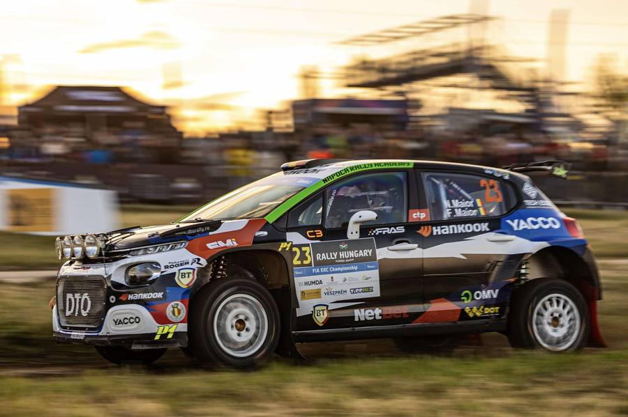 Debut impresionant pentru fraţii Maior în Rally2 la nivel internaţional. Tempestini, forţat să abandoneze din cauza unei defecţiuni