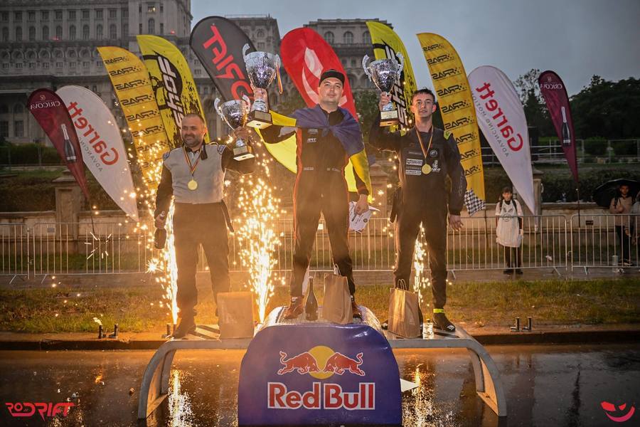 Zelinsky, învingător în etapa de drift din faţa Palatului Parlamentului