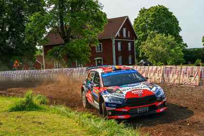 Simone Tempestini, la startul Raliului Cehiei. Poate face un pas important spre titlul european la echipe