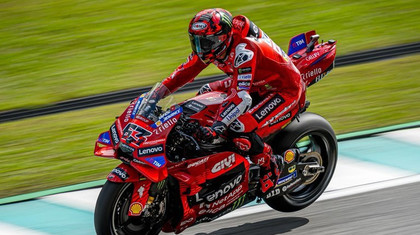 Italianul Francesco Bagnaia va pleca din pole-position în Grand Prix-ul Malaeziei