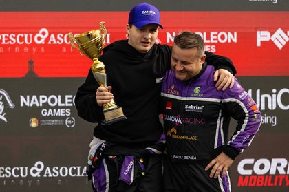 Radu Benea scrie istorie în motorsportul timişorean: campion în două discipline diferite, în acelaşi sezon