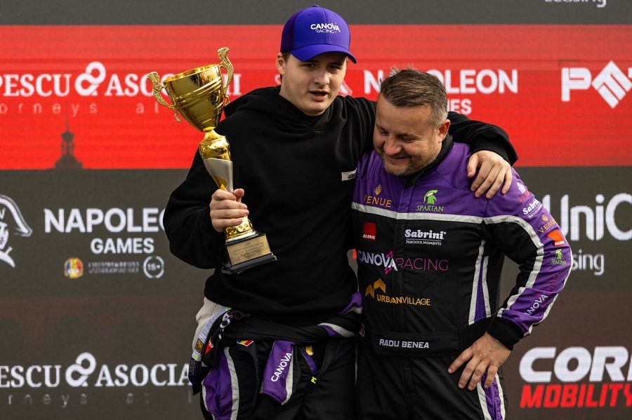 Radu Benea scrie istorie în motorsportul timişorean: campion în două discipline diferite, în acelaşi sezon