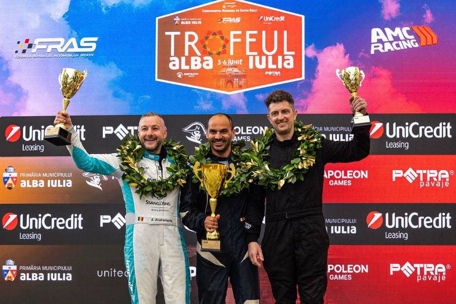 Dragoş Savloschi a câştigat Trofeul Alba Iulia la Super Rally