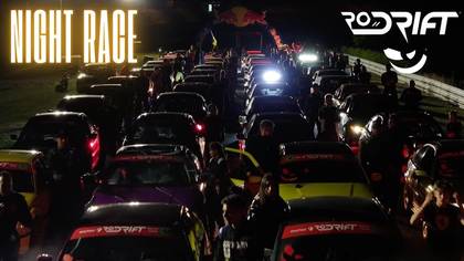 Singura etapă de drift pe timp de noapte din Europa revine la Transilvania Motor Ring