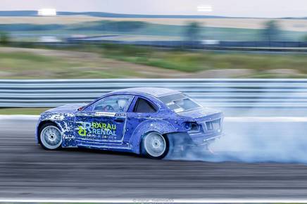 Lupta pentru titlul de campion absolut la drift se poate decide pe Transilvania Motor Ring