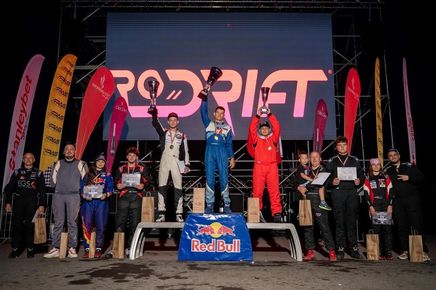 Cristian Tauru, victorie clară pe Transilvania Motor Ring şi e cel mai tânăr lider din istoria Campionatului Naţional de Drift