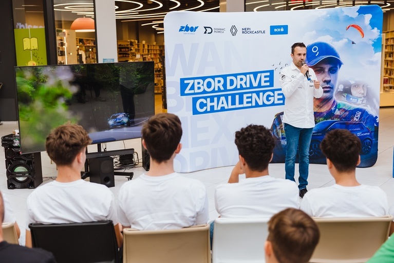 Dominic Marcu caută următorul pilot de curse prin ZBOR Drive Challenge