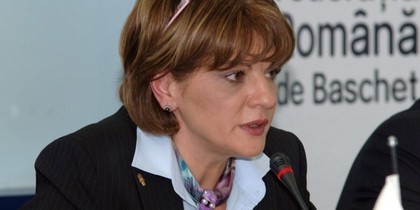 Carmen Tocală, noul preşedinte al Federaţiei Române de Baschet