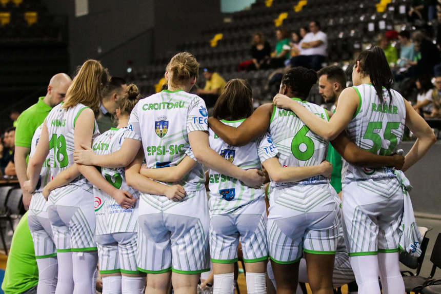 Sepsi Sfântu Gheorghe - FCC Baschet Arad 76-61, în primul meci din finala Ligii Naţionale de baschet feminin