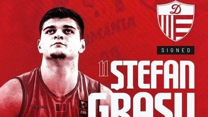 Ştefan Grasu a plecat de la campioana U BT Cluj la Dinamo Bucureşti