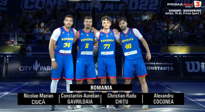 VIDEO | România învinge Mongolia U21 şi se califică în fazele eliminatorii ale turneului FIBA 3X3 de la Constanţa