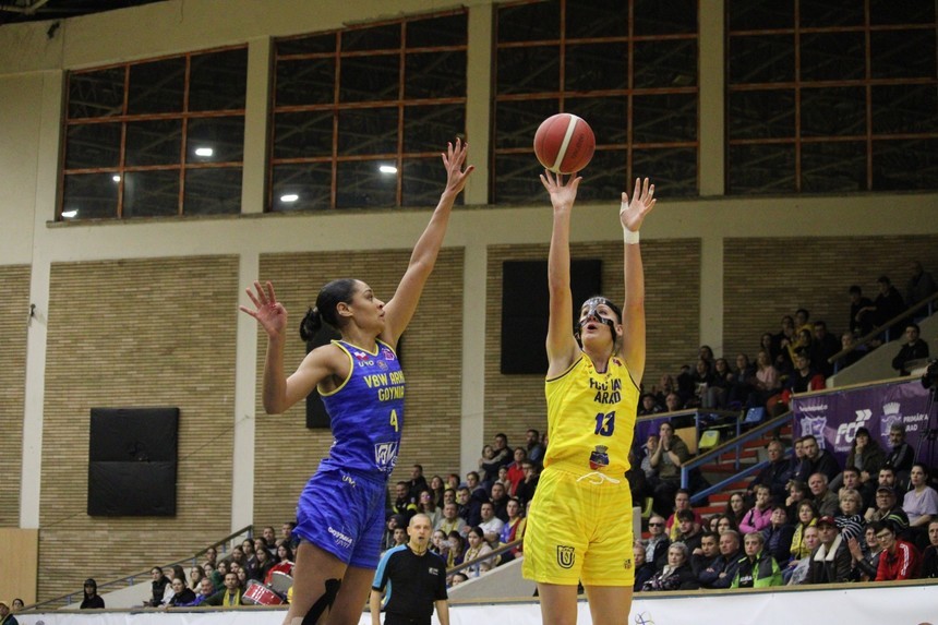 FCC UAV Arad, prima victorie în grupa D a FIBA EuroCup