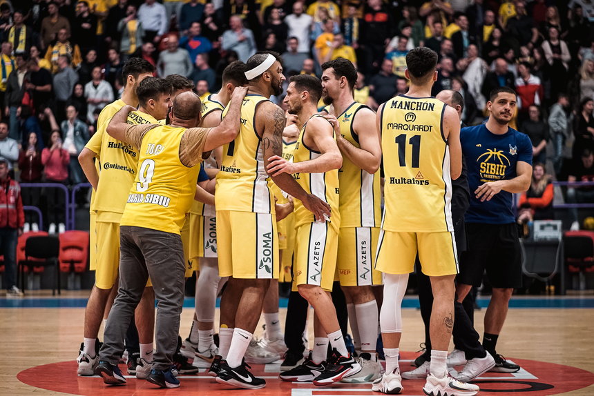 Întâlnirea CSU Sibiu – CSO Voluntari intră în decisiv pentru semifinale, după victoria vicecampioanei în meciul 4