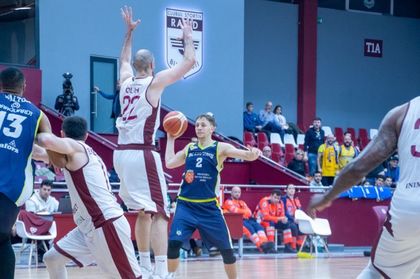 Rapid Bucureşti – CSU Sibiu 83-72, în primul meci al finalei mici din Liga Naţională de Baschet