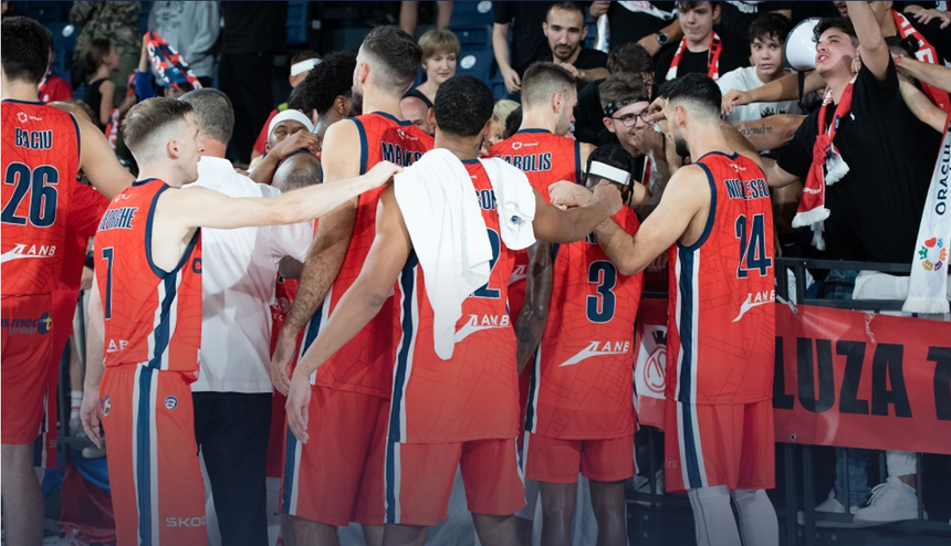 Baschet masculin ǀ CSM Oradea, învinsă la debutul în grupa J a FIBA Europe Cup