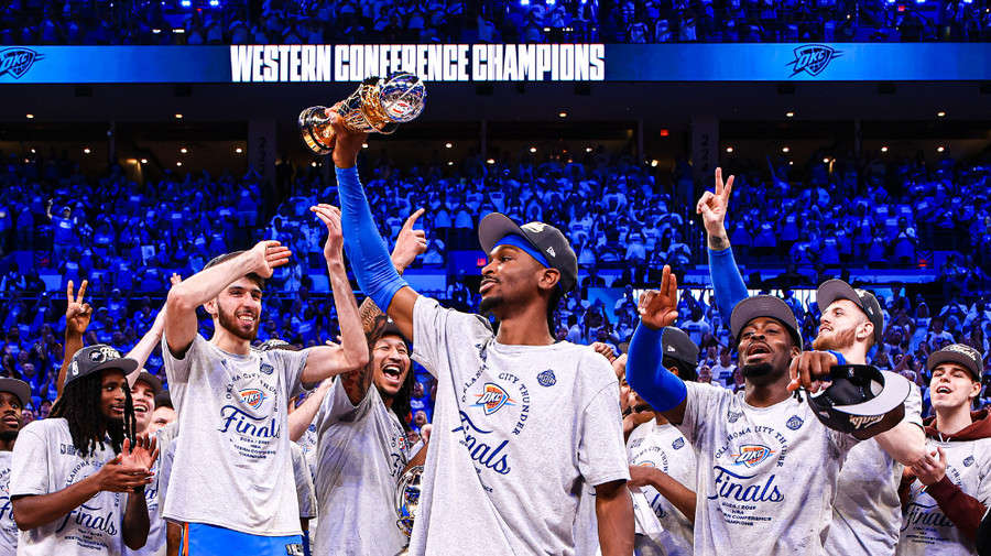 Oklahoma City Thunder s-a calificat în finala NBA după 13 ani