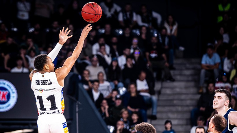 VIDEO | Baschet masculin: U BT Cluj, prima victorie din BKT EuroCup, în deplasare cu Neptunas Klaipeda