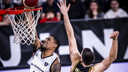 Baschet masculin: UBT Cluj, a şaptea victorie în Liga Adriatică, scor 105-87, cu KK Split